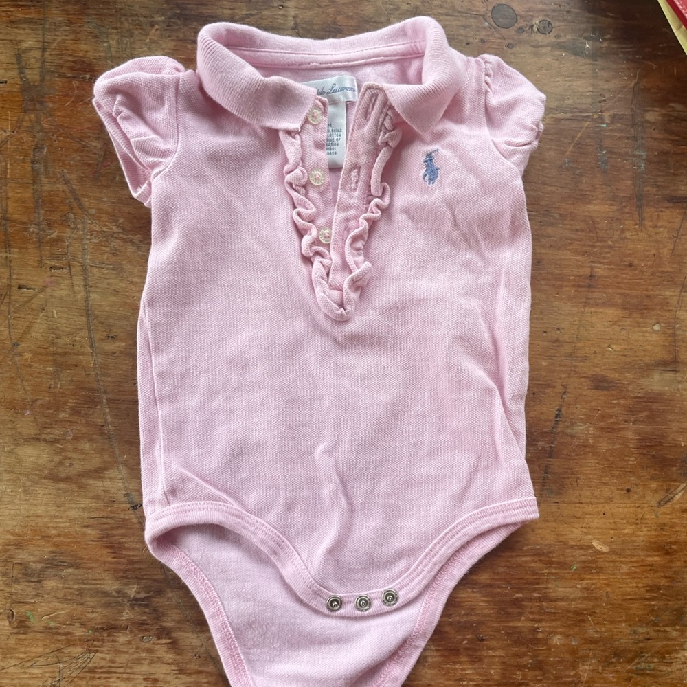 Polo Ralph Lauren polo onesie 6mo